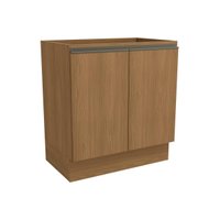 Gabinete de Cozinha Modulado Balcão Maxxi G744 c/ 2 Portas s/ Tampo 80cm Canela - Kappesberg