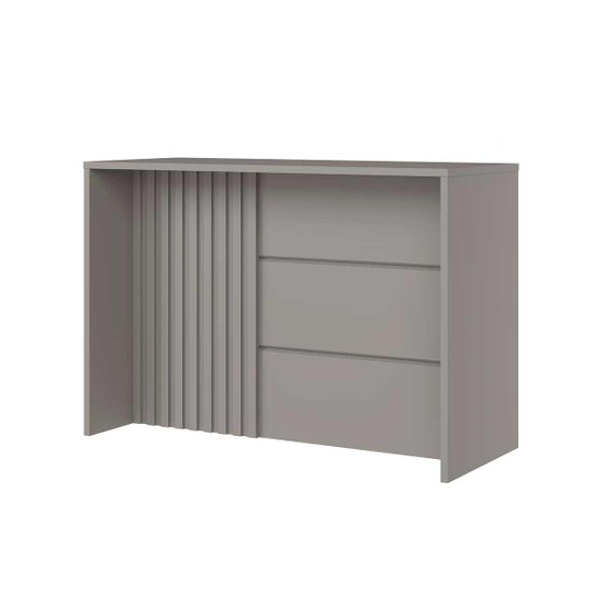 Balcão de Cozinha Modulado Gourmet Requinte Cinza - Henn