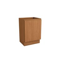 Balcão de Cozinha Modulado Ciela R623 c/ 1 Porta s/ Tampo 60cm Canela - Kappesberg