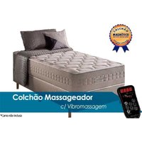 Colchão Solteirão Molas c/ Vibro Massagem MasterPocket Commodite (96x203x34) - D Angelis Anjos