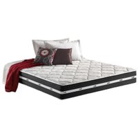 Colchão Casal Molas MasterPocket Ensacadas Classic Euro Pillow Black (138x188x22) - D Angelis Anjos