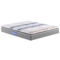 Colchão Casal Espuma D45 Guarda Costas Pillow Top Gray (138x188x24) - Probel