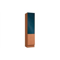Paneleiro de Cozinha Modulado Ciela R628 c/ 2 Portas 50x220cm Canela/Azul Profundo - Kappesberg
