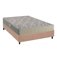 Conjunto Box Casal: Colchão Anatômico Probel D45 Firmepedic ProDormir Advanced Tech2000 + Base CRC Suede Clean (138x188)