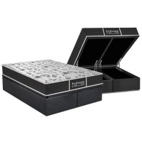 Conjunto Box Baú King: Colchão Molas Probel Prolastic ProDormir Sleep + Base CRC Suede Gray(193x203)
