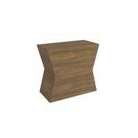 Base de Mesa p/ Cozinha Tília BA19 Madeirado s/ Tampo Nogueira - Kappesberg