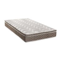 Colchão Solteiro Anatômico D33 / Confort Ultra Firme Euro Pillow Brown (88x188x25) - Paropas