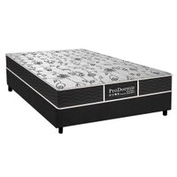 Conjunto Box Casal: Colchão Molas Probel Prolastic Sleep + Base CRC Suede Gray(138x188)