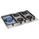 Cooktop Mueller 5 Bocas de Alumínio 77cm com Grade Dupla MCG5BL Bivolt