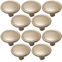 Kit 10 Puxadores 1764 Grenade Ponto Dourado Móveis Armários Gavetas Torralba