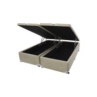 Cama Box Baú Castor Queen Premium Kansas Bege 158x198x35cm
