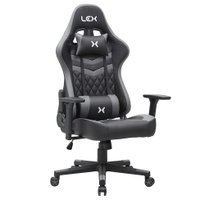 Cadeira Gamer Olympians Hades Preta e Cinza