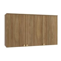 Armário Aéreo Botanic 3 PT Nogueira 120 cm