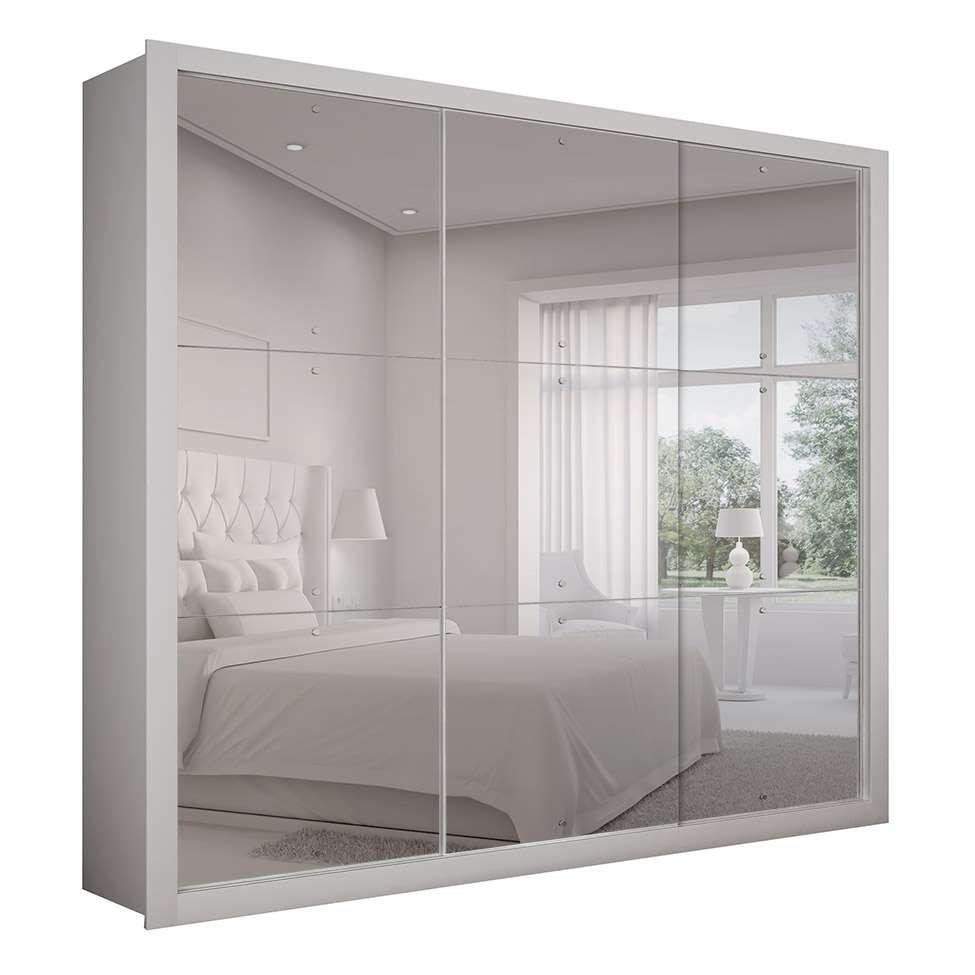 Guarda-Roupa Casal Veneza Gold 3 PT 4 GV Branco