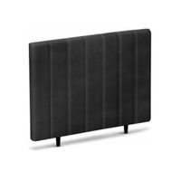 Cabeceira Solteiro Revollution Preto 88cm Castor