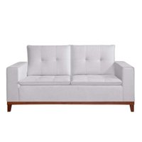 Sofá 2 Lugares Holborn Linho Cinza 160 cm