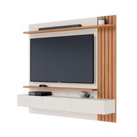 Painel de TV até 70 Polegadas Juriti Off White e Freijó Colibri