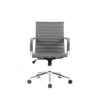 Cadeira de Escritório Diretor Giratória New Best Cinza