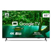 TV Smart 65PUG7408 4K 65 Polegadas Philips Preto 65PUG7408