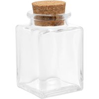 2 Mini Potinhos Porta Temperos 90ml Lyor com Tampa de Rolha Pote para Lembrancinha