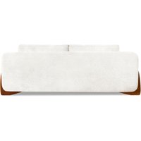 Sofa Jolie 3 Lugares 200cm Pes Boomerang Linho Boucle 3300 Ezz
