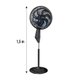 Ventilador de Coluna Arno 40cm X-Treme 7 Preto VE7C - 220 Volts