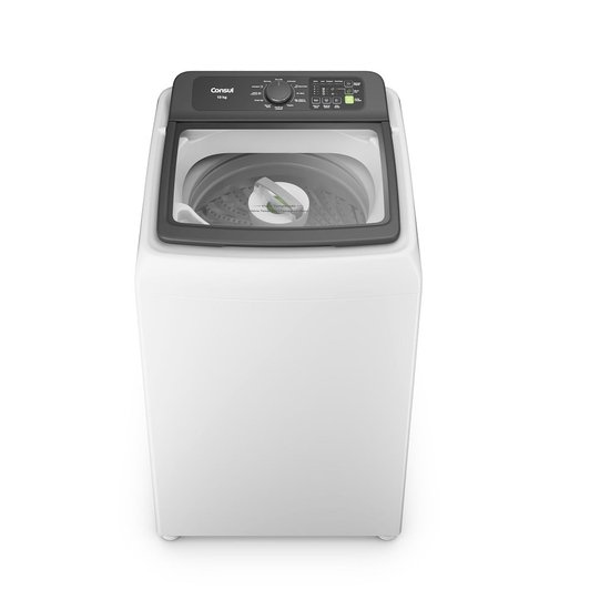 Lavadora de Roupas Consul 13Kg com Modo Econômico Branca CWN13AB - 127 Volts