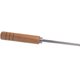 2 Espetos Simples para Churrasco Lâmina de Aço Inox 85cm Cab