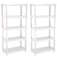 Kit 2 Estantes Modular 5 Prateleiras Câmara Fria Até 250kg M