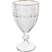 Kit 24 Taças Cristal 330ml Fio de Ouro Imperial Lyor Avulsa