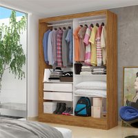 Closet Casal Dubai Com 2 Gavetas Carioca Móveis