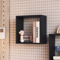 Nicho Organizador Ni3030 Pequeno Multiuso Preto - Art In Móveis