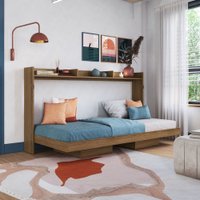 Cama Solteiro Hanover Articulável Horizontal Mel - Art In Móveis