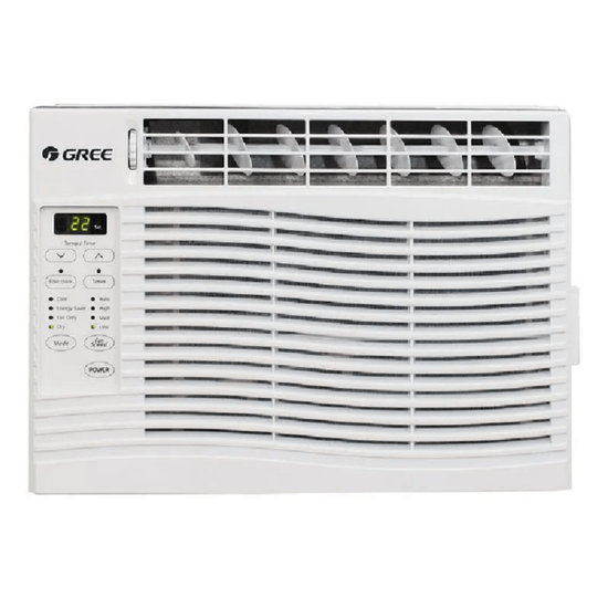 Ar Condicionado Janela Gree 10000 BTU/h Frio R32 Eletrônico GJC10BK-A6NRND2A - 127 Volts