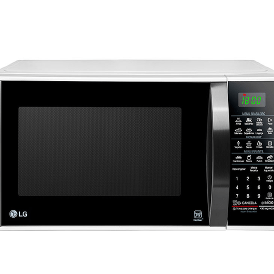 Micro-ondas LG 30 Litros com Revestimento EasyClean Branco MS3091BC - 220 Volts]