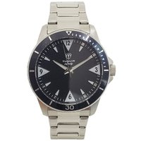 Relógio Masculino Tuguir Analógico Infinity TGI37071 - Prata e Preto