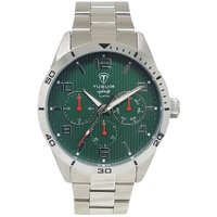 Relógio MultiFunção Masculino Tuguir Analógico Infinity TGI37058 - Prata e Verde