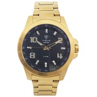 Relógio Masculino Tuguir Analógico Infinity TGI37107 - Dourado e Preto