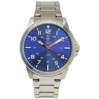Relógio Masculino Tuguir Analógico Infinity TGI37096 - Prata e Azul