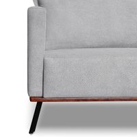 Sofa Aya 3 Lugares Para Sala De Estar 200cm Boucle 3302 Ezz