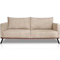 Sofa Aya 3 Lugares Para Sala De Estar 220cm Boucle 3301 Ezz