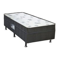 Cama Box Conjugado Solteiro: Colchão Com Molas Nanolastic Union (88x188x43) - Ortobom