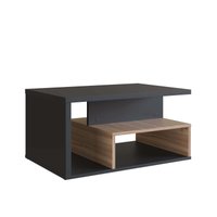 Mesa de Centro com nicho Nova Móbile Preto Montana