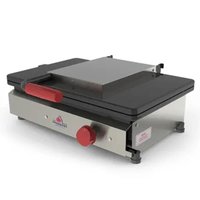 Sanduicheira Grill A Gas Chapa Hamburguer 1 Prensa Maior Lanches Industrial Progas