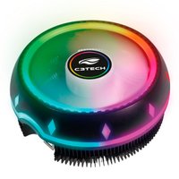 Cooler Para Processador,C3Tech, Preto, Compativel com Intel e AMD - FC-L20RGB