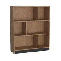 Estante para Escritório B25 Nova Mobile Mel/Preto