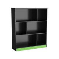 Estante Gamer B25 Nova Mobile Preto/Verde