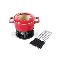 Conjunto para Fondue Vermelho 13 peças - 1256118