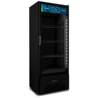 Refrigerador Expositor Vertical Metalfrio All Black Optima 577 Litros VB52AH 220V