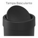 Lixeira Coza 5,4L Preto - 10945/0008